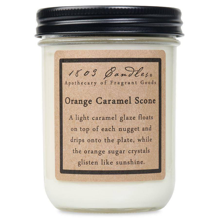 Orange Caramel Scone - The Floratory