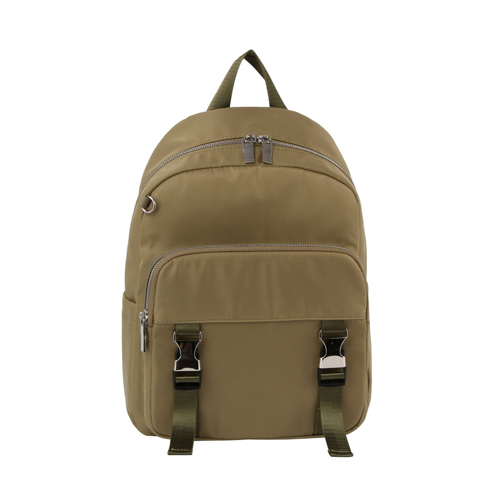 Snap buckle pocket utility backpack - The Floratory