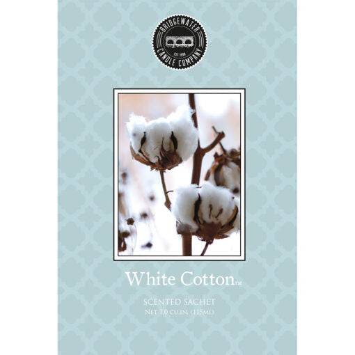 White Cotton Scented Sachet - The Floratory