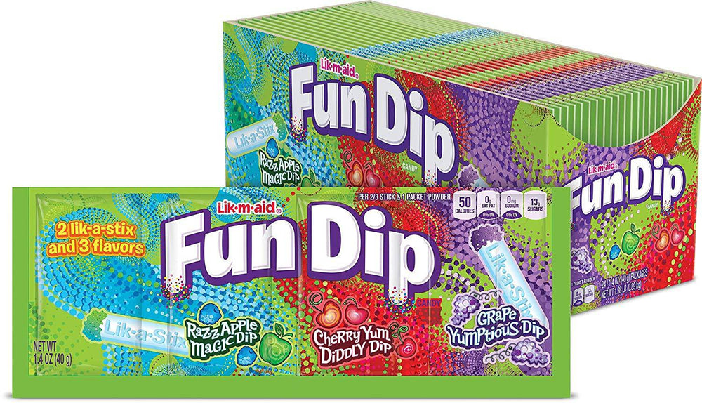 Lik-M-Aid Dip Candy - The Floratory