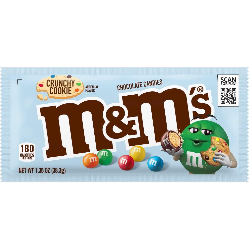 M&M's Crunchy Cookie 1.35 oz. Chocolate Candies - The Floratory