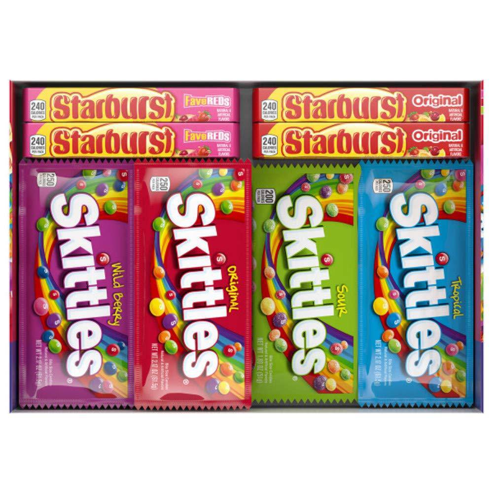 Skittles Starburst Full Size Bars - The Floratory