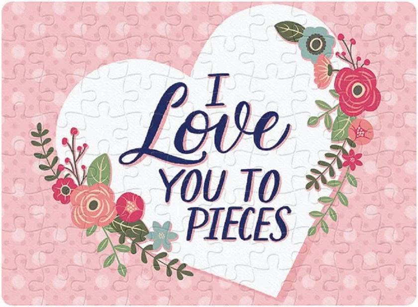 I Love You to Pieces Gift Boxed Puzzle - The Floratory