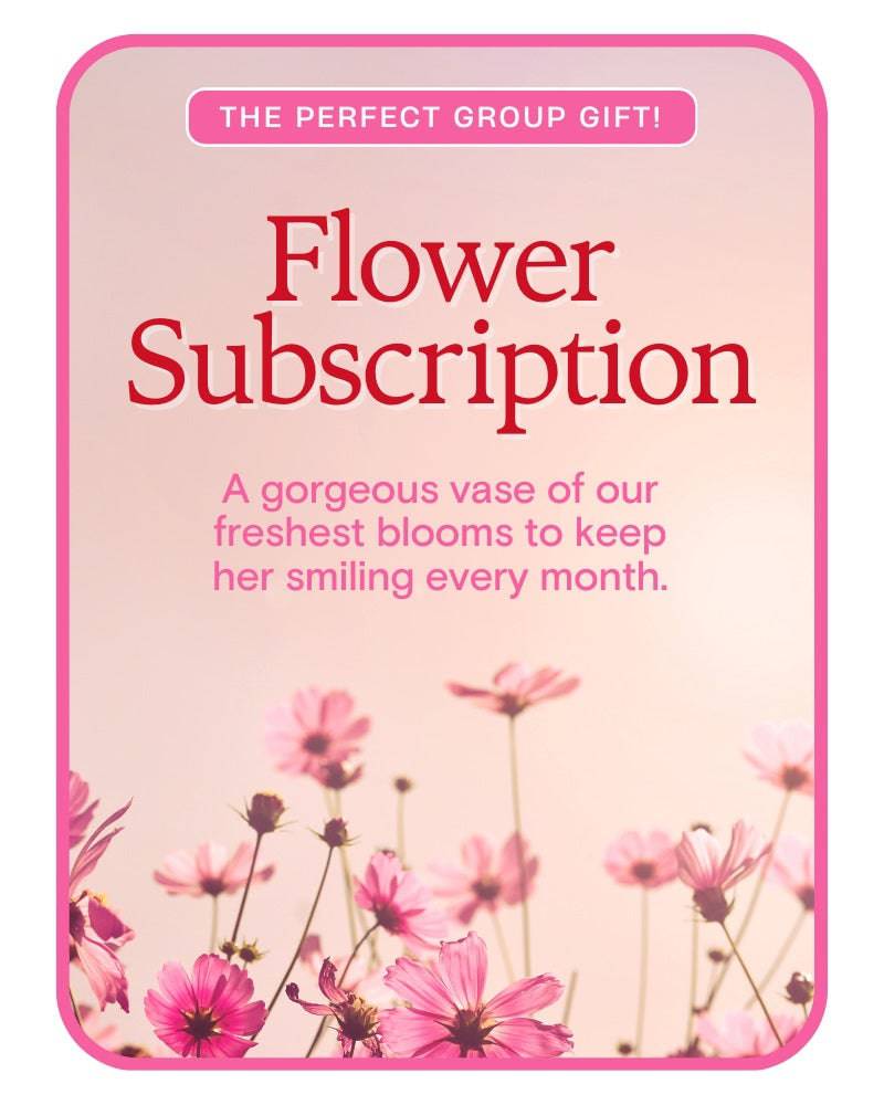 Flower Subscription as a Gift - The Floratory