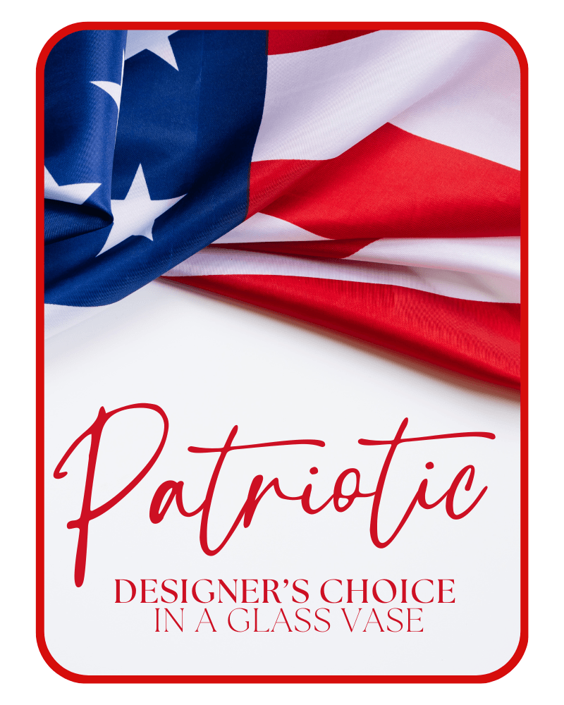 Patriotic Designer's Choice Flowers - The Floratory