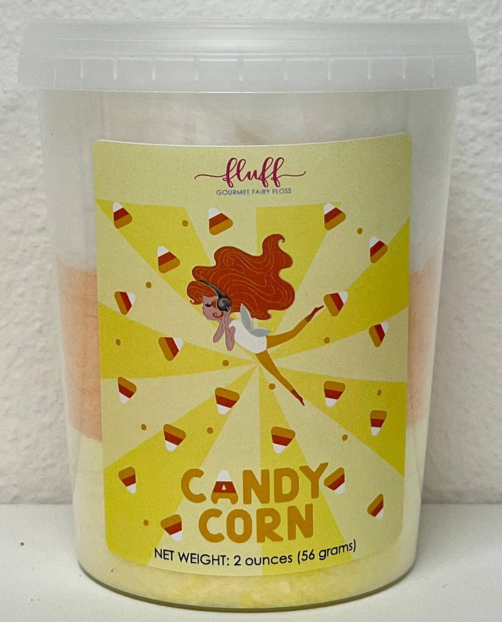 Candy Corn Cotton Candy - The Floratory