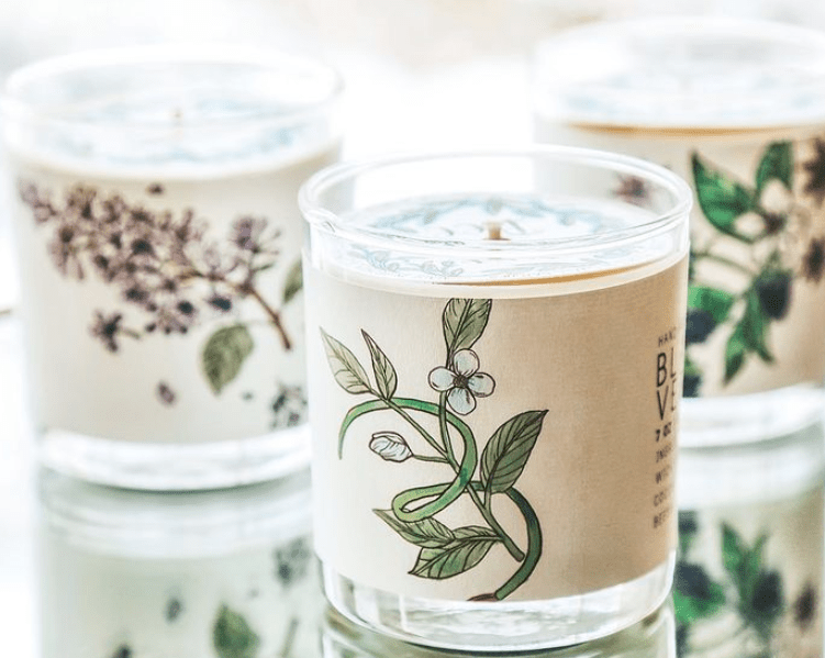 Black Tea Vetiver - Just Bee Candles - The Floratory