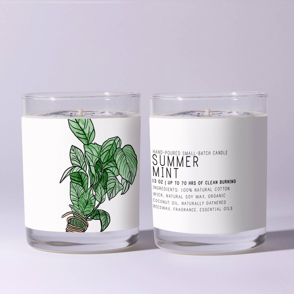 Summer Mint - Just Bee Candles - The Floratory
