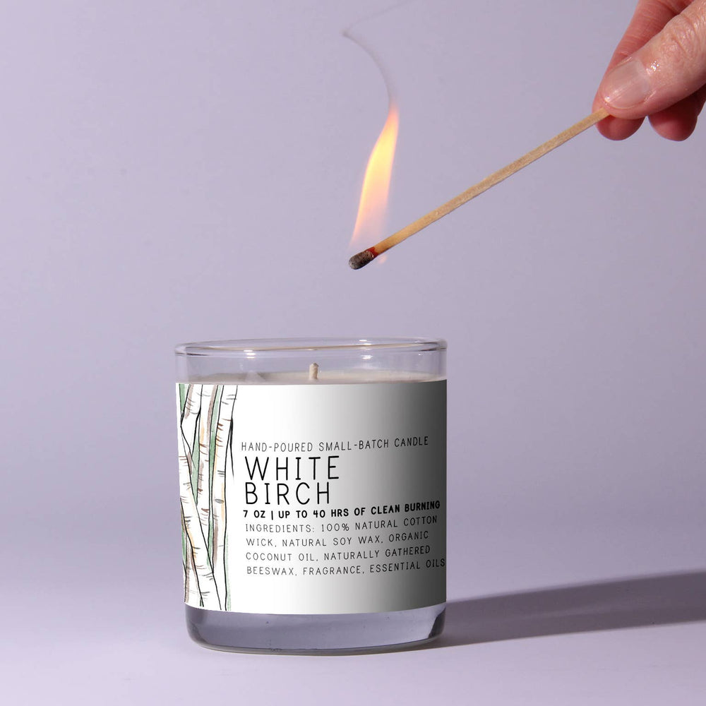 White Birch - Just Bee Candles - The Floratory