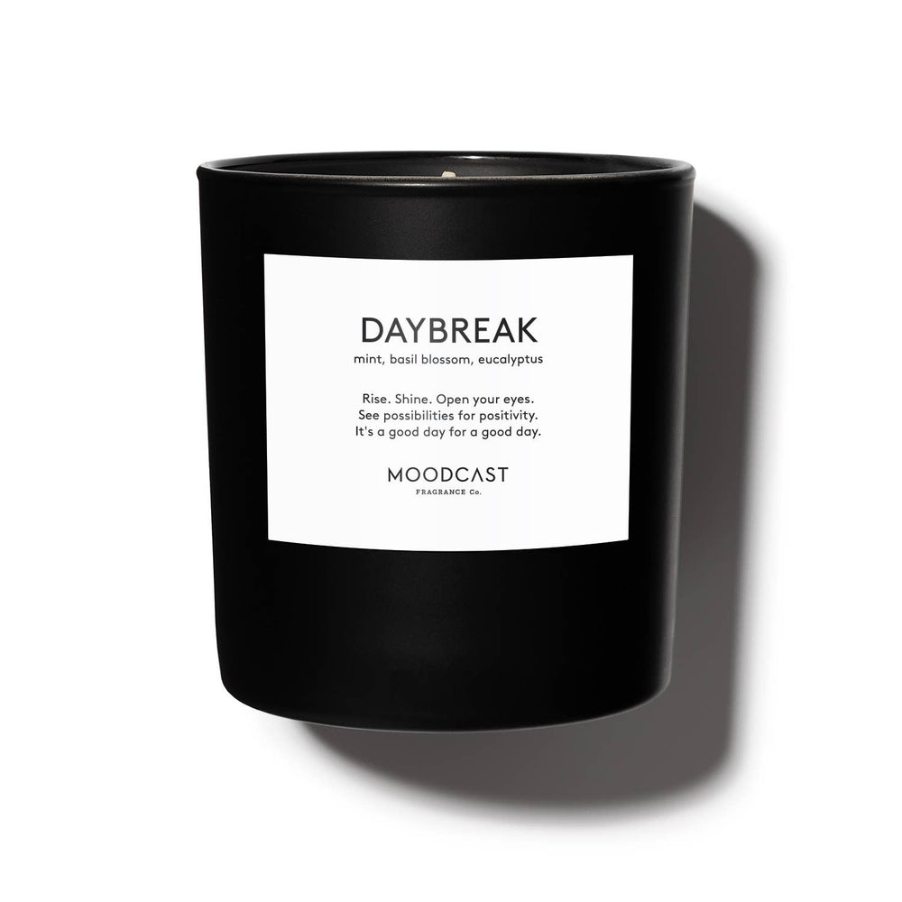 Daybreak - Black 8oz Coconut Wax Candle - The Floratory