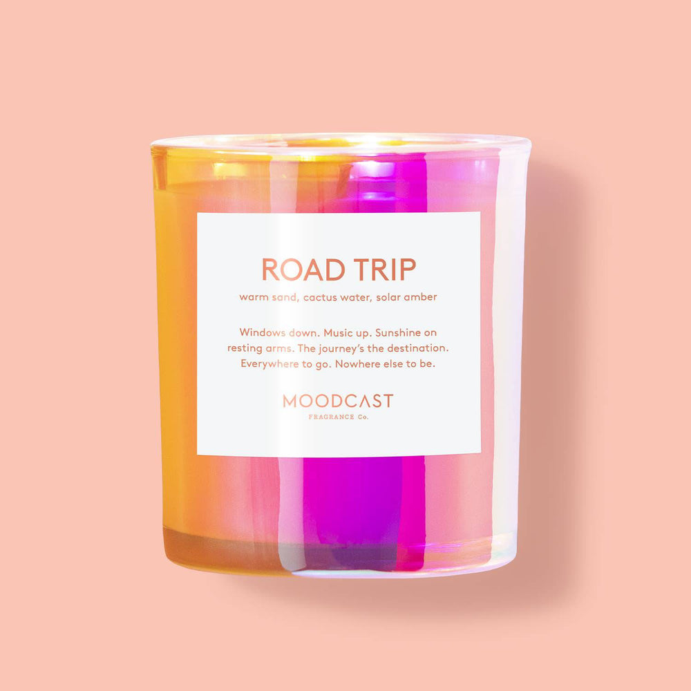 Road Trip - Iridescent 8oz Coconut Wax Candle - The Floratory