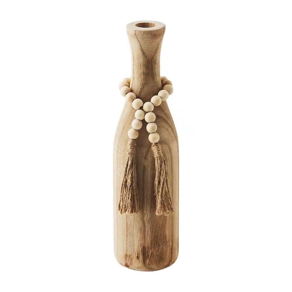 Tassel Paulownia Beaded Vase - The Floratory