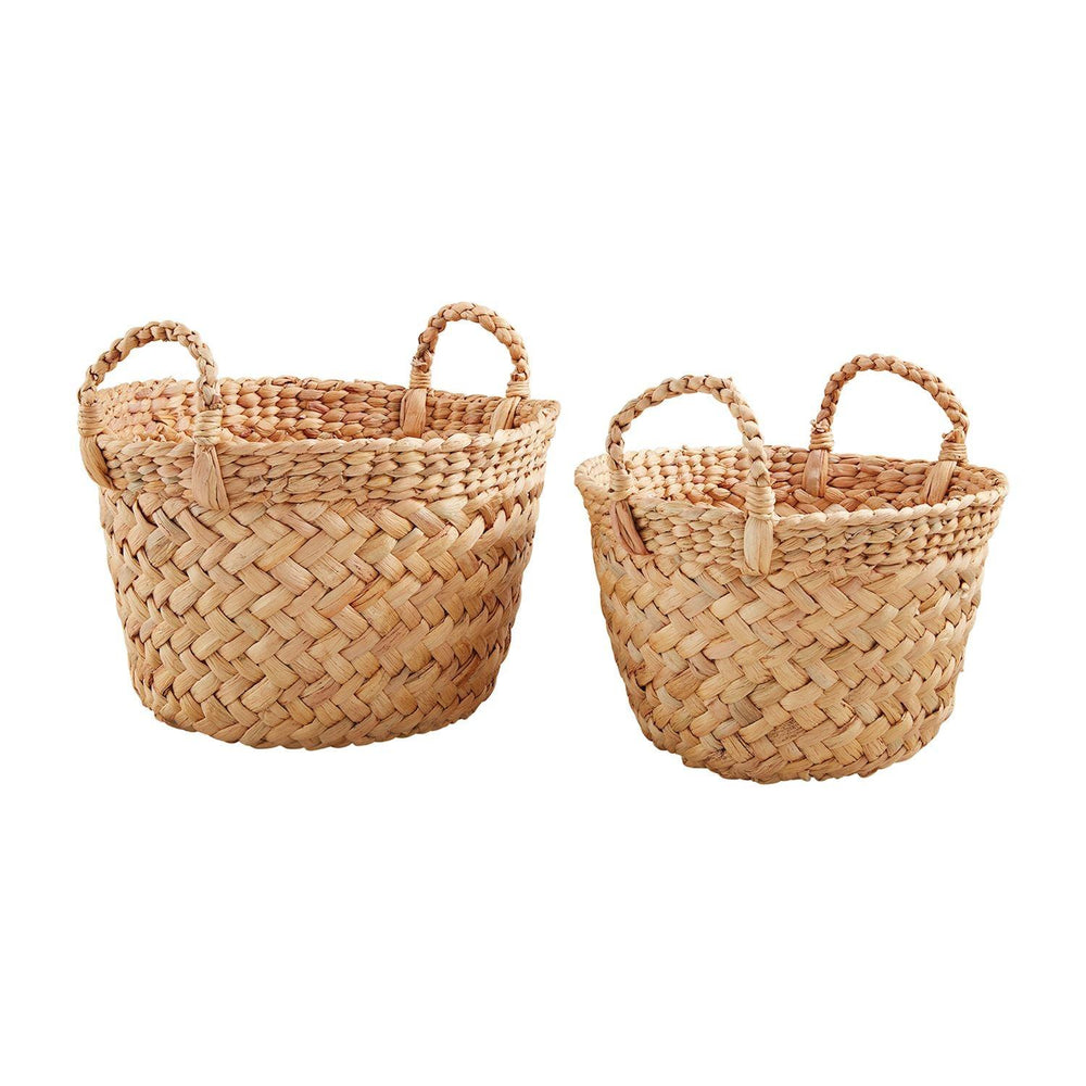 Funnel Woven Basket - The Floratory