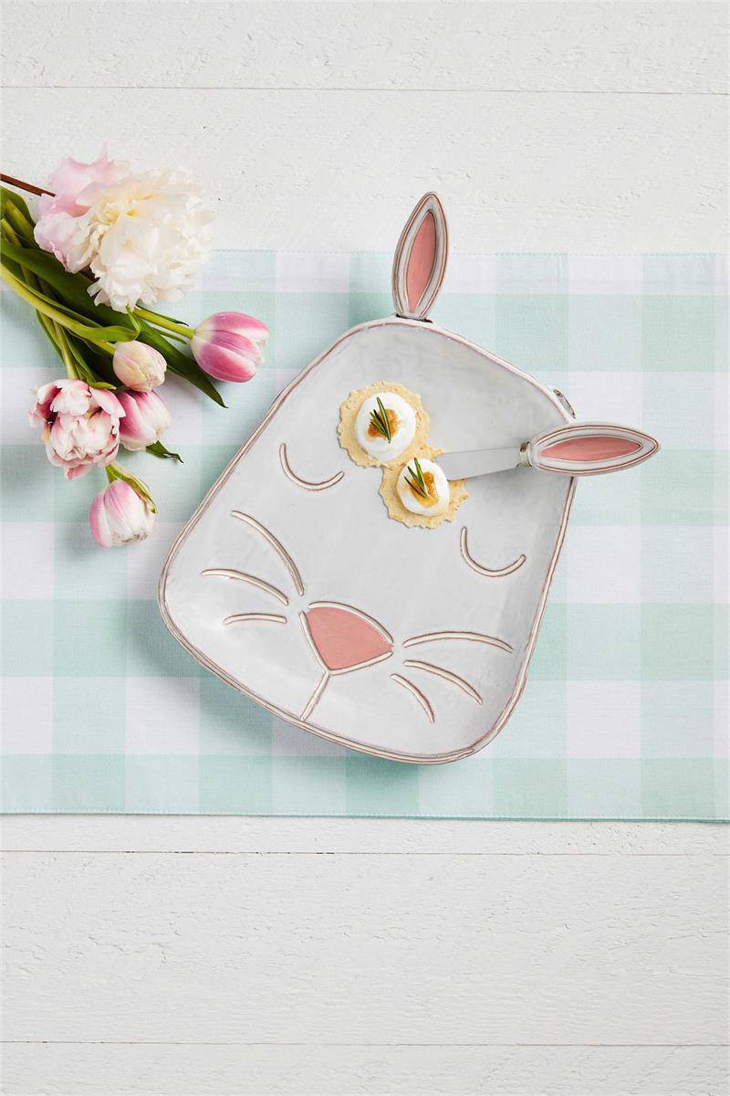 Bunny Ear Spreader Platter Set - The Floratory