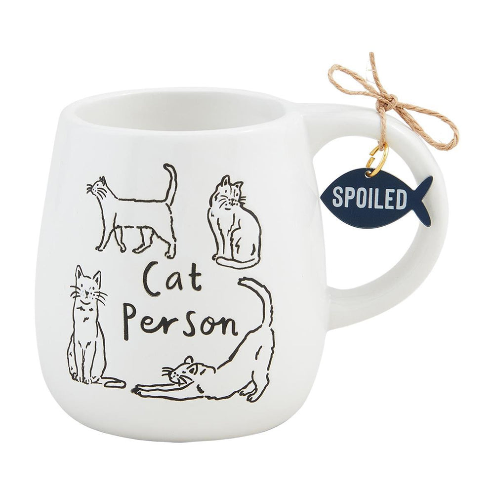 Cat Person Collar Charm Mug - The Floratory