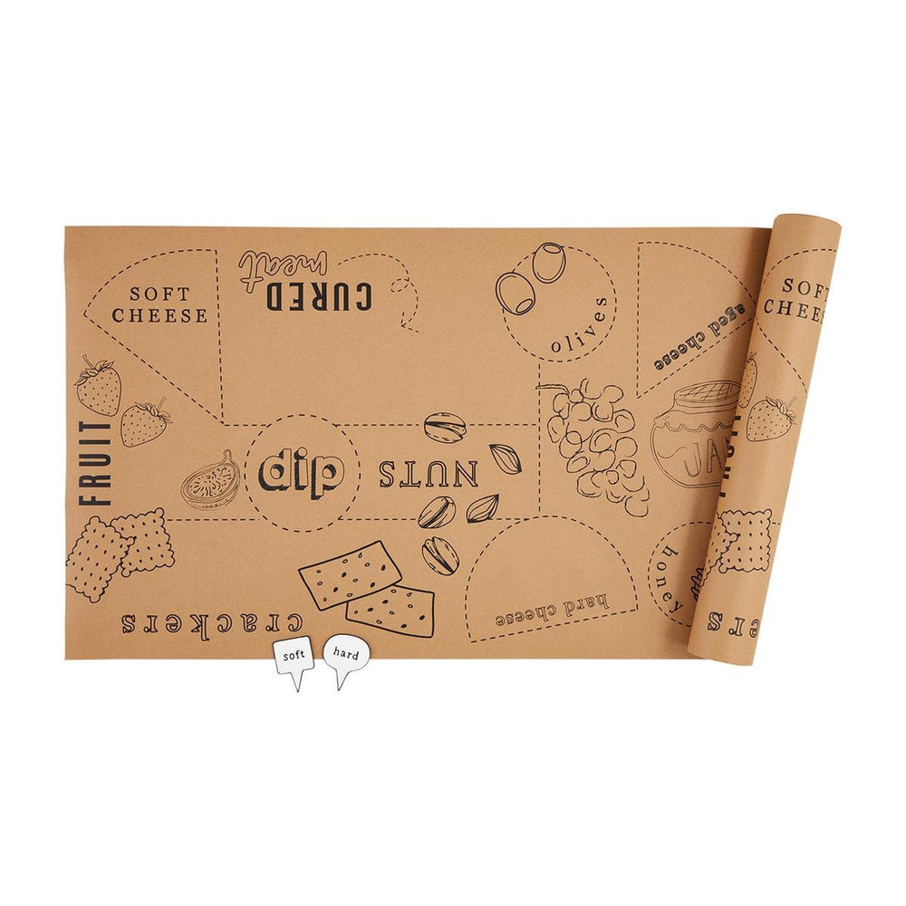 Grazing Table Runner & Cheese Marker Set - The Floratory