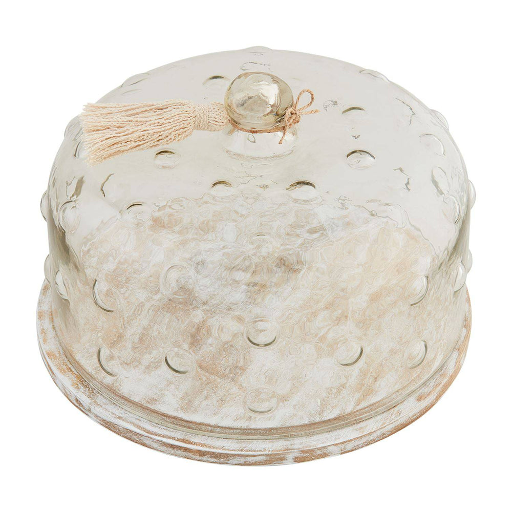 Hobnail Cake Dome - The Floratory