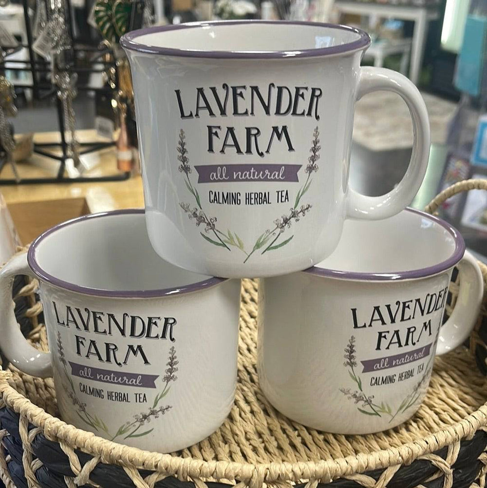 Lavender Farm Mug Planter - The Floratory