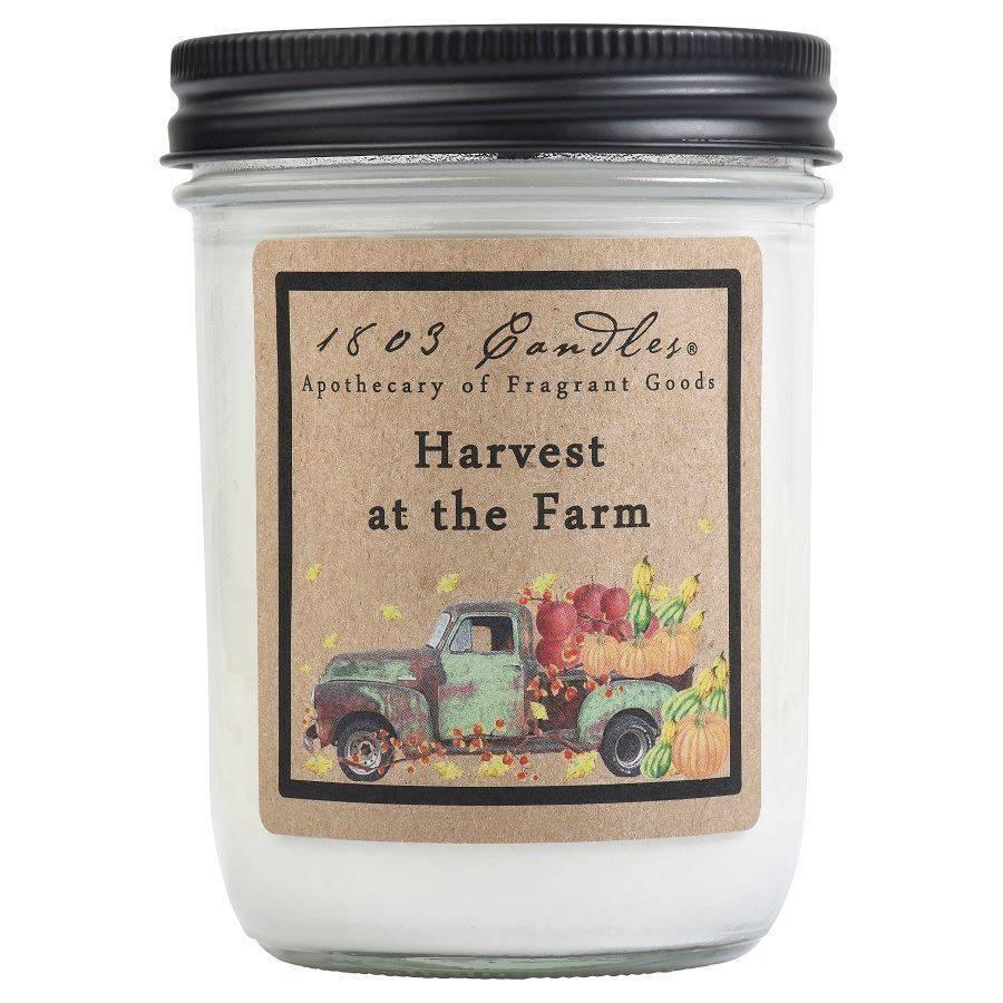 Harvest at the Farm 14 oz Jar Candle - Village Floral Designs and Gifts