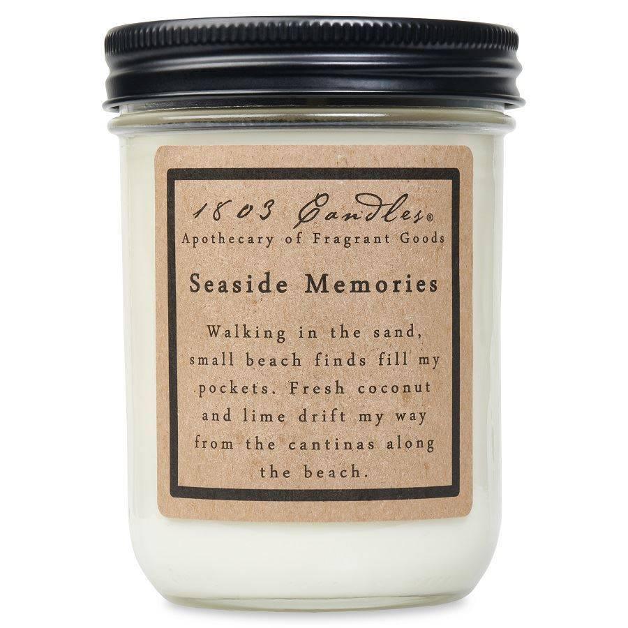 Seaside Memories-14oz Jar Candle - Village Floral Designs and Gifts