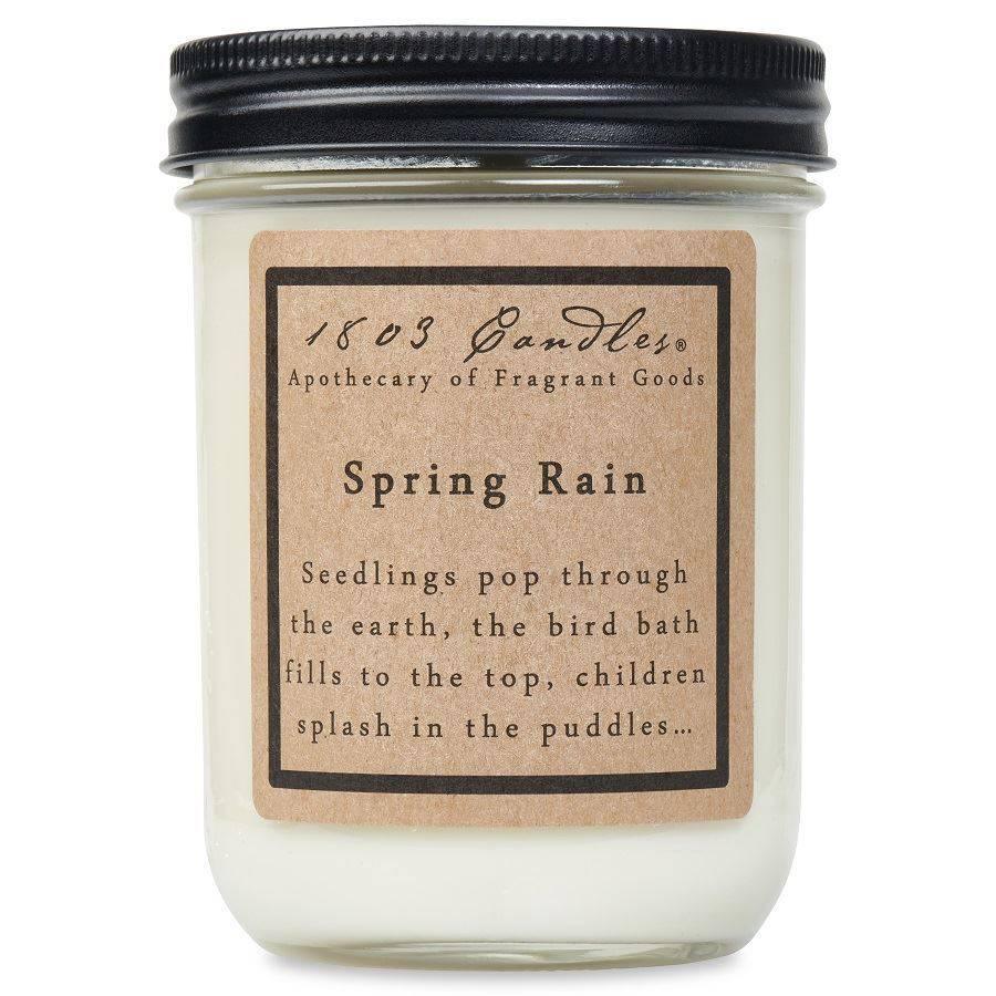 Spring Rain-14oz Jar Candle - Village Floral Designs and Gifts