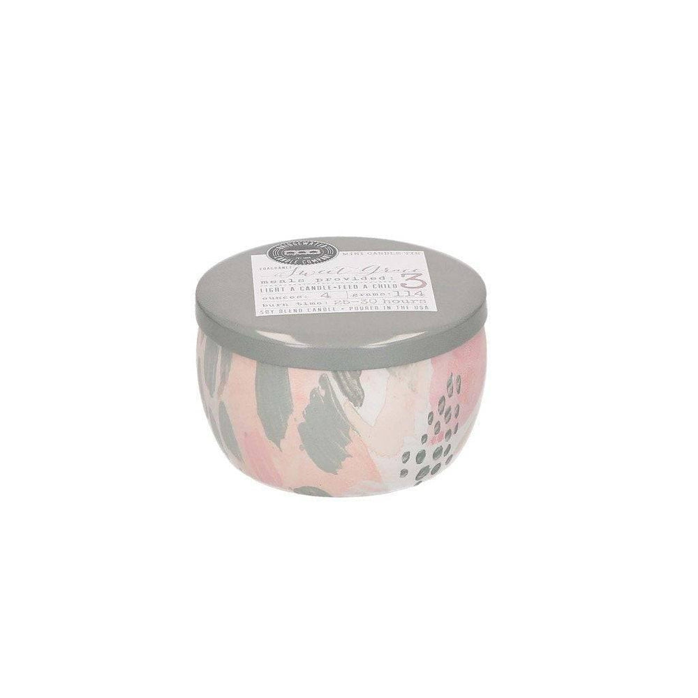 Sweet Grace Tin Candle (4 oz) - Village Floral Designs and Gifts