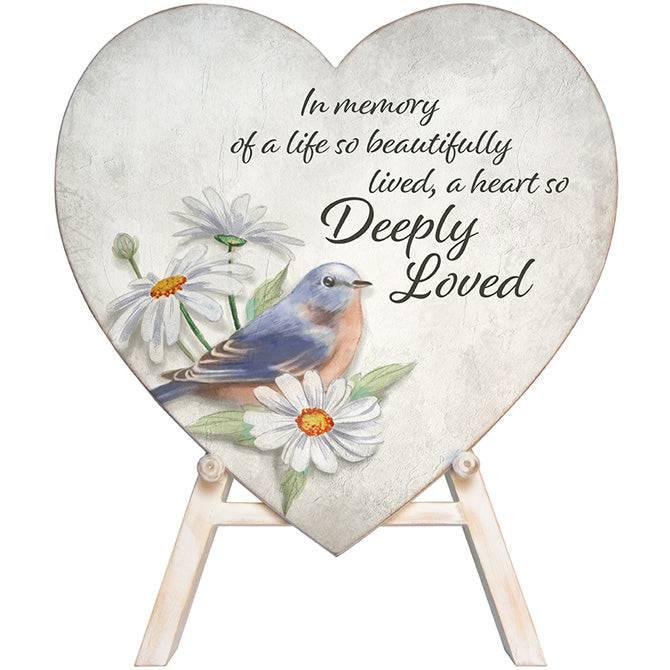 Comfort Heart Easel - Village Floral Designs and Gifts