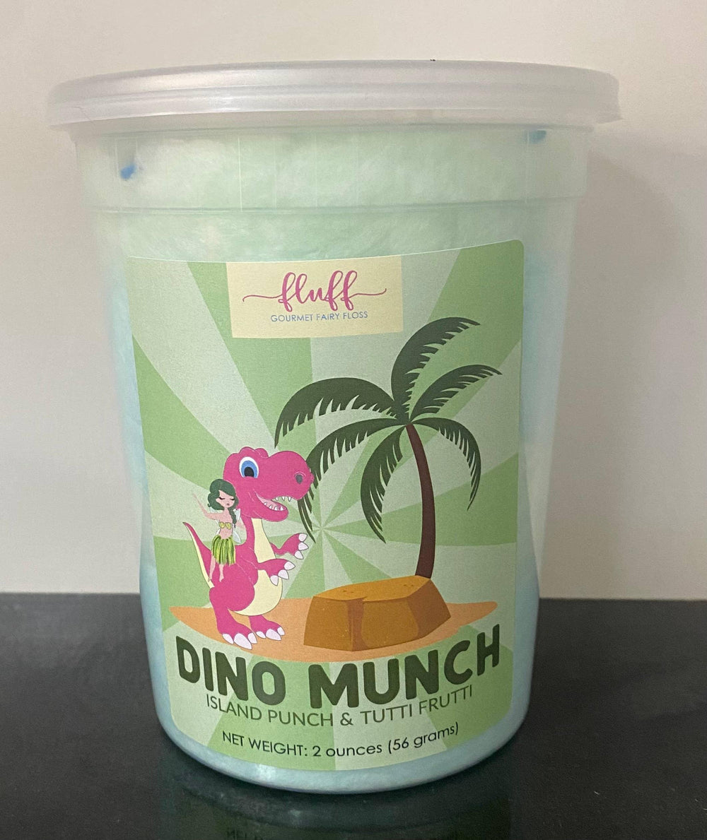 Dino Munch Cotton Candy  Island Punch & Tutti Frutti 