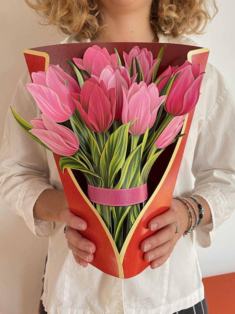 Pink Tulips - Village Floral Designs and Gifts