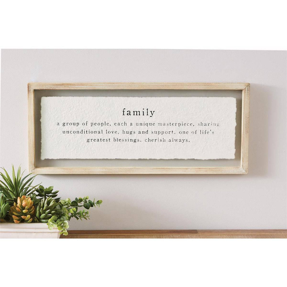 Family Definition Frame - Village Floral Designs and Gifts