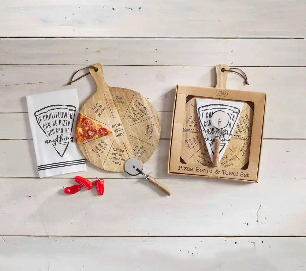 Pizza Serving Board Set - Village Floral Designs and Gifts