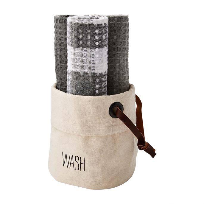 Wash Dish Towel Basket Set - Village Floral Designs and Gifts