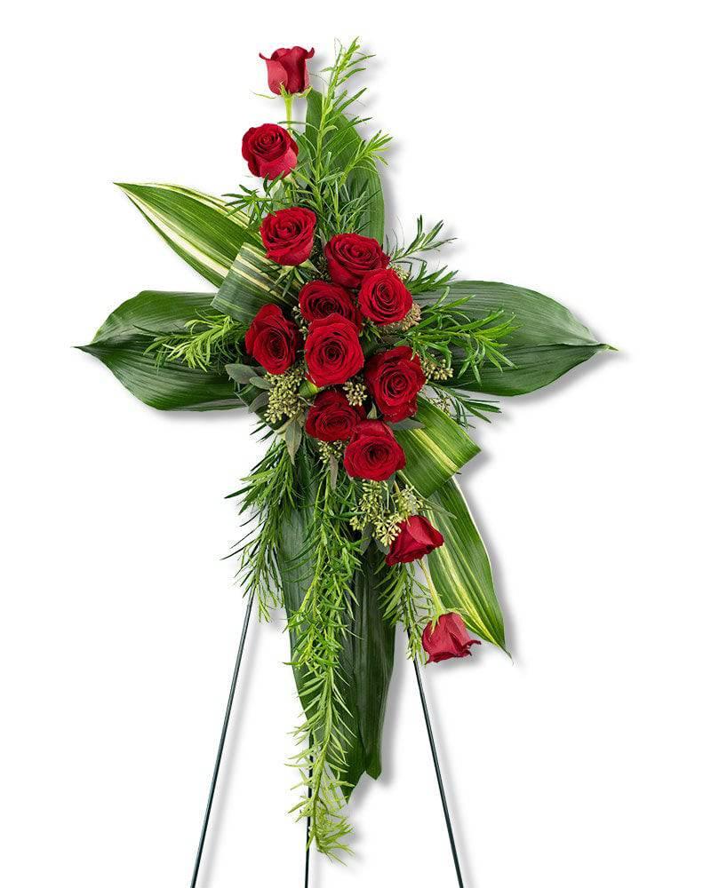 Abiding Love Cross - Village Floral Designs and Gifts