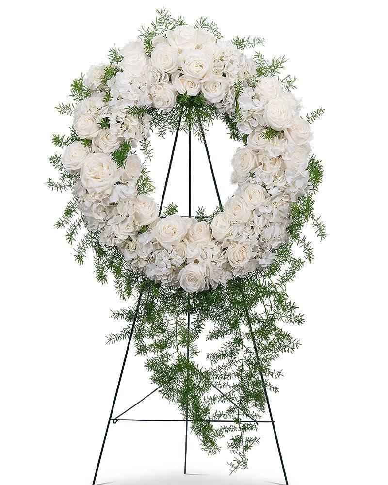Eternal Peace Wreath - Village Floral Designs and Gifts