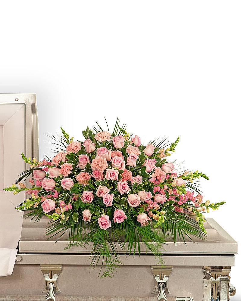 Forever Adored Casket Spray - Village Floral Designs and Gifts
