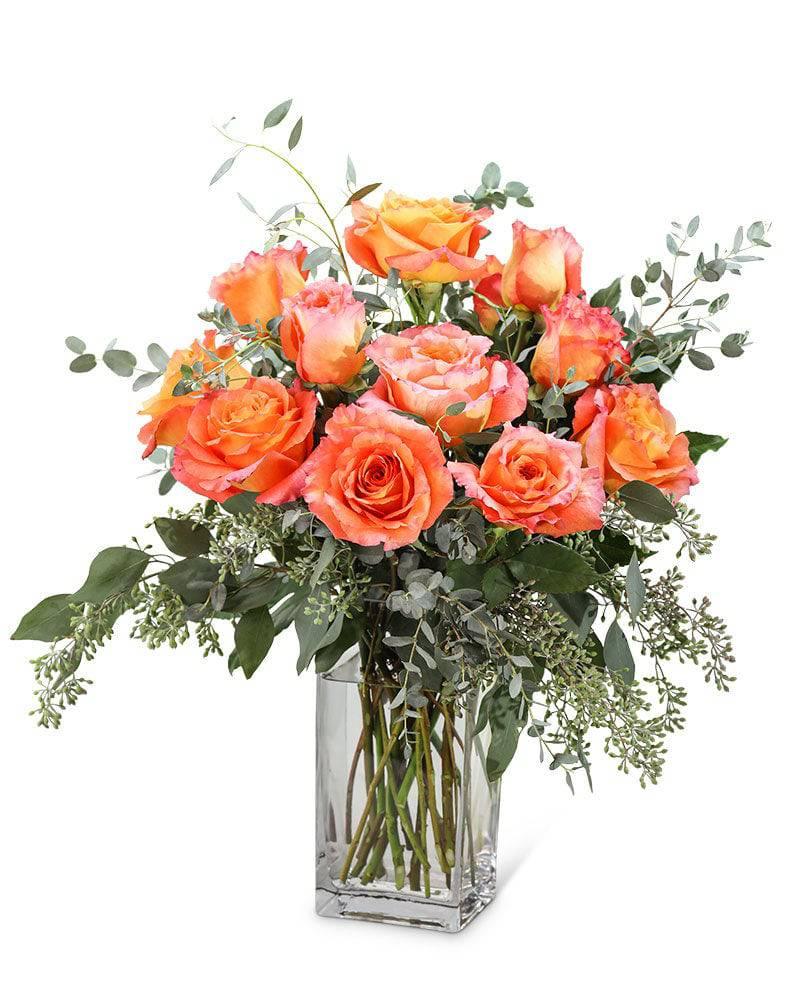 Free Spirit Roses (12) - Village Floral Designs and Gifts