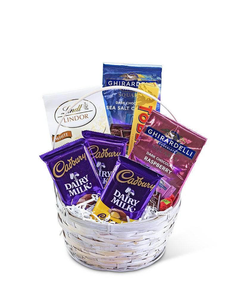 Chocolate Dreams Basket - Village Floral Designs and Gifts