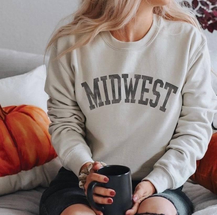 KM Midwest Girl Sweatshirt - Village Floral Designs and Gifts