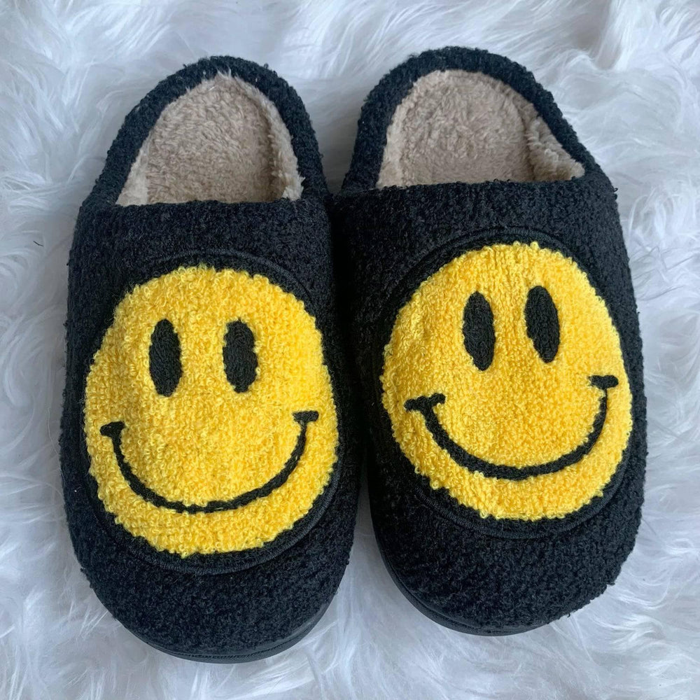 KM Smiley Slippers - Village Floral Designs and Gifts