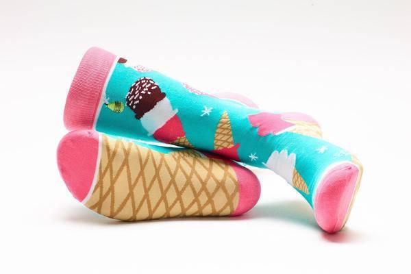 Ice Cream Socks - Village Floral Designs and Gifts