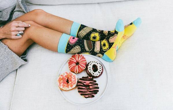 Mmm Donuts Socks - Village Floral Designs and Gifts